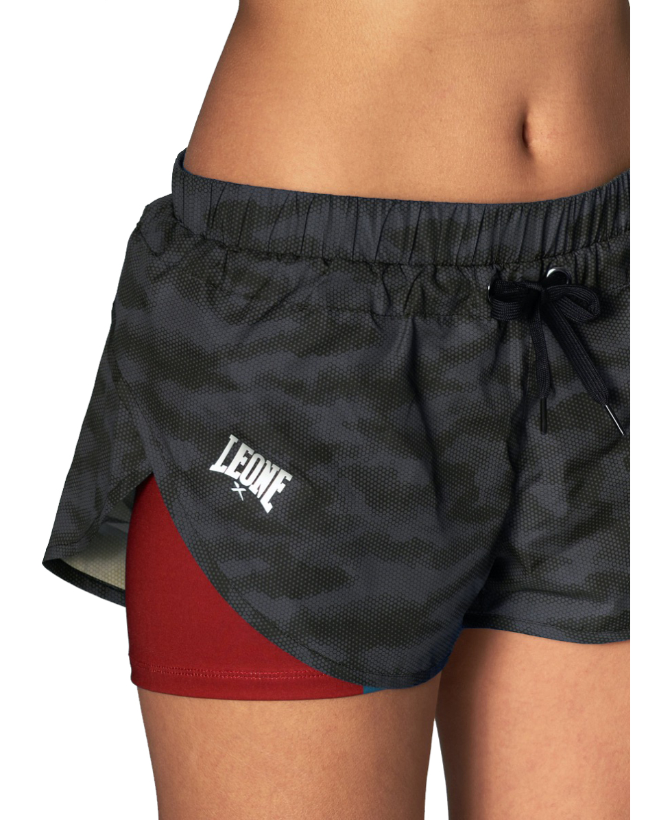 LEONE - SHORTS DONNA EXTREMA 3 - ABX82 - DARK GREY