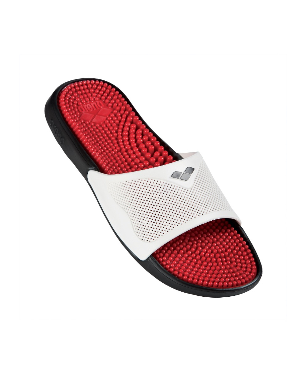 ARENA - CIABATTA UNISEX - MARCO X-GRIP - 80635102 - RED/WHITE