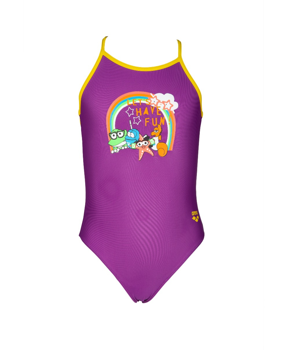 ARENA - COSTUME INTERO BIMBA - AWT GIRL - 002046779 - PROVENZA/YELLOW - MAXFIT