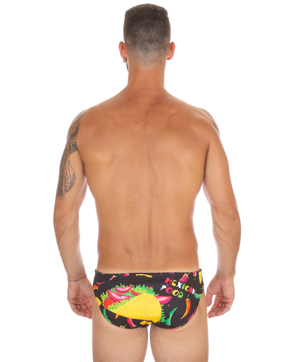 TURBO - COSTUME SLIP/BRIEF TURBO - MEXICO FOOD - 730466/0009