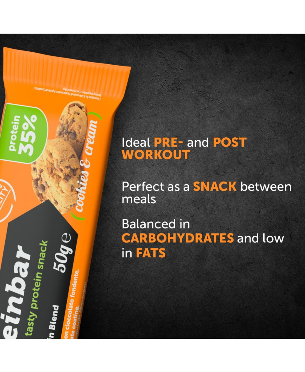 NAMED SPORT - PROTEINBAR - 50G - COOKIES & CREAM