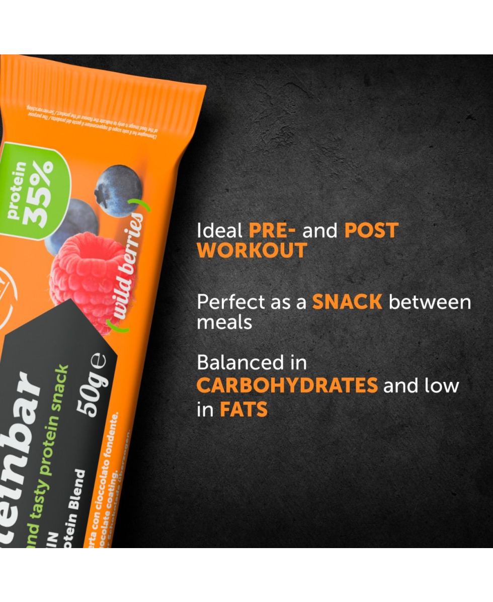NAMED SPORT - PROTEINBAR - 50G - WILD BERRIES