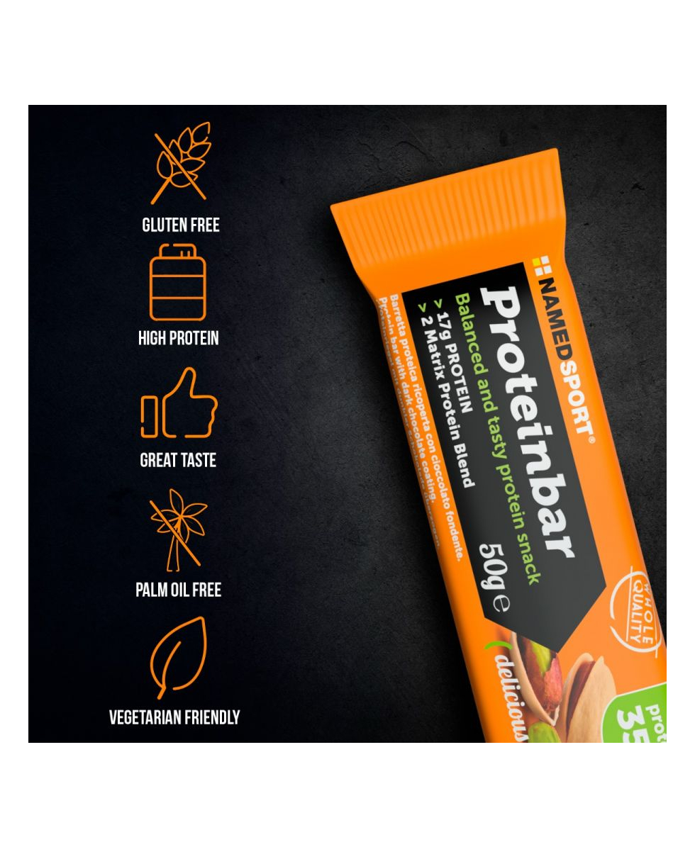 NAMED SPORT - PROTEINBAR - 50G - DELICIOUS PISTACHIO