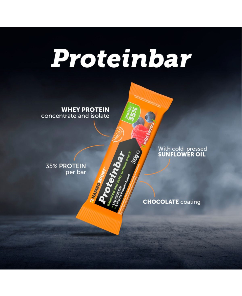 NAMED SPORT - PROTEINBAR - 50G - WILD BERRIES
