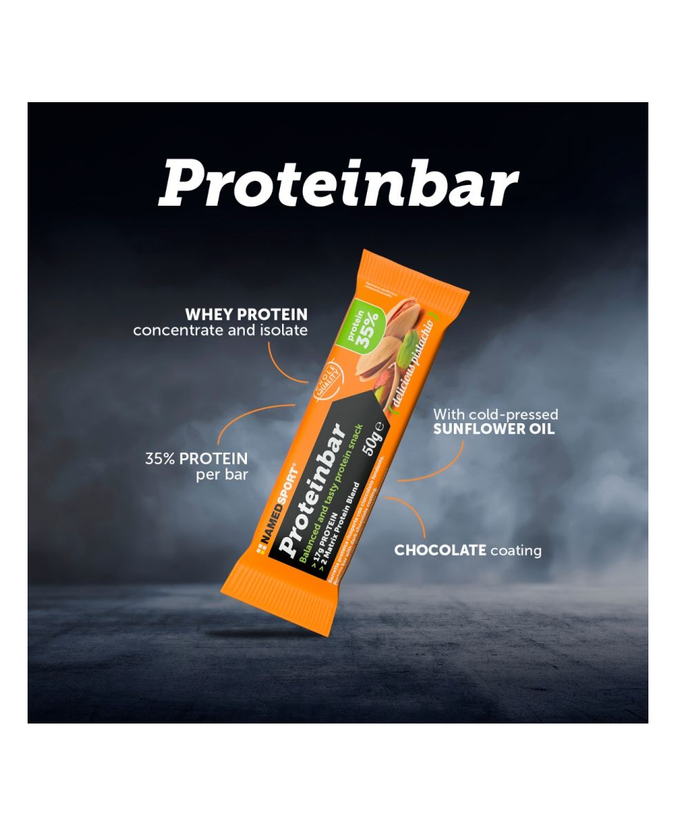 NAMED SPORT - PROTEINBAR - 50G - DELICIOUS PISTACHIO
