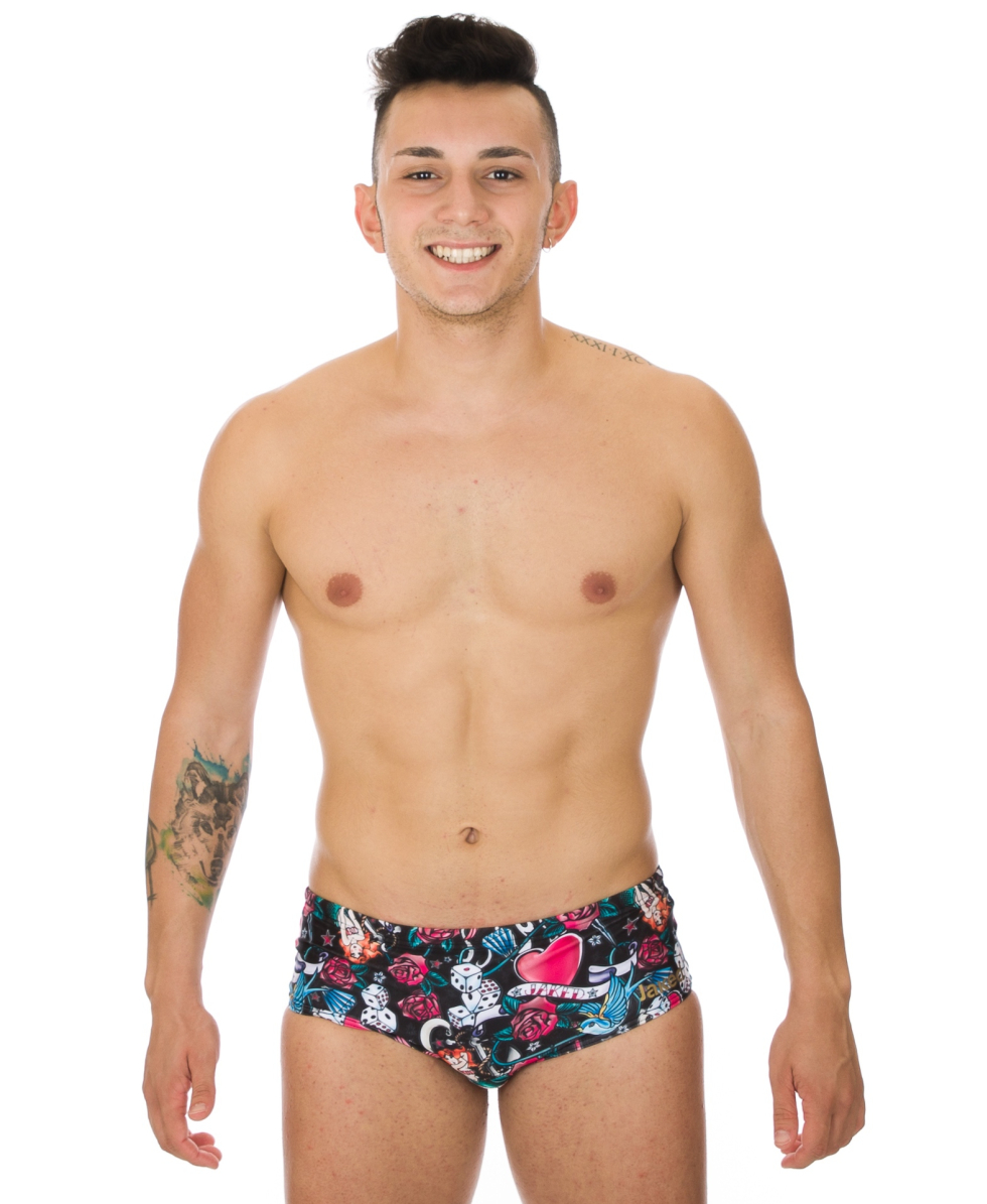 JAKED - COSTUME BOXER/TRUNK R&R - JCTKU99001 - BLACK