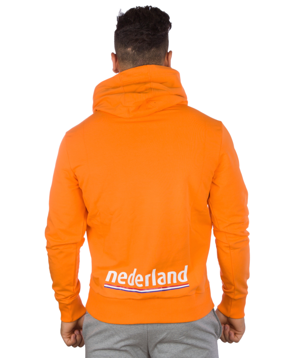 ARENA - FELPA OLANDA - NEDERLAND HOODED SWEAT - 1D06030 - ORANGE, BLUE