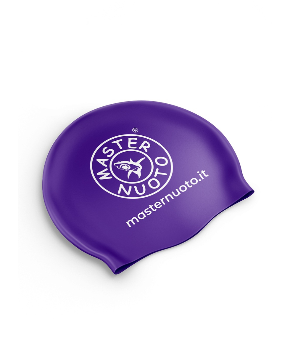 MASTER NUOTO - CUFFIA IN SILICONE PREMIUM - MN0013 - PURPLE