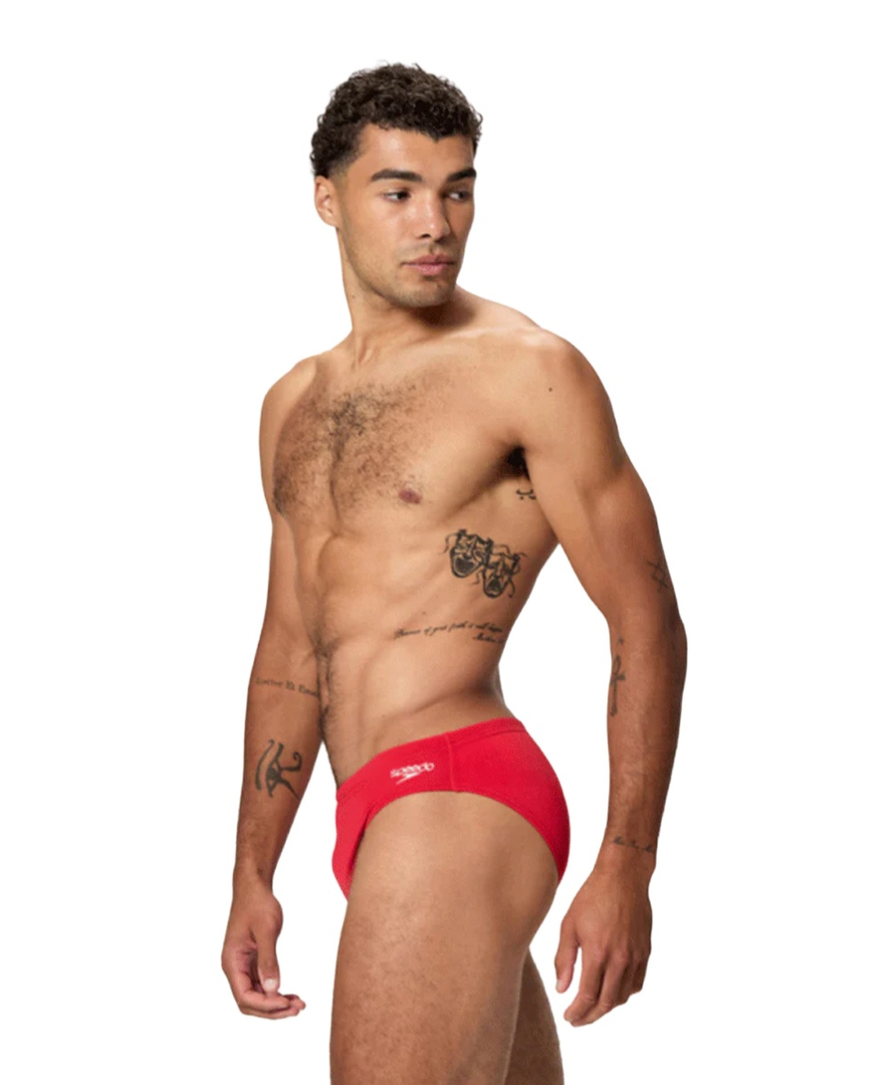 SPEEDO - COSTUME SLIP - ENDURANCE+ LOGO BRIEF - A000163005 - RED