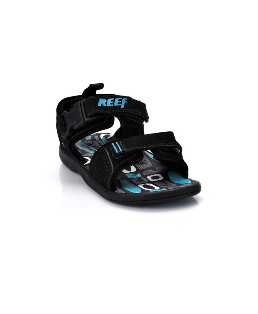 REEF - SANDALO JUNIOR - SAN-PIPER - BKU - BLACK/BLUE - 2358