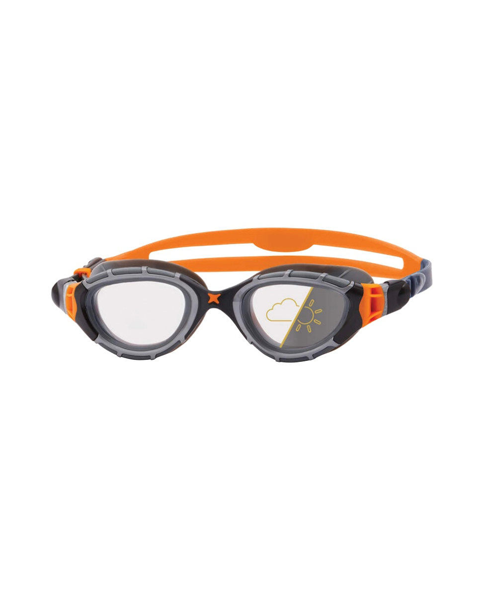 ZOGGS - OCCHIALINO PREDATOR FLEX REACTOR REGULAR - 461107 - GREY/ORANGE