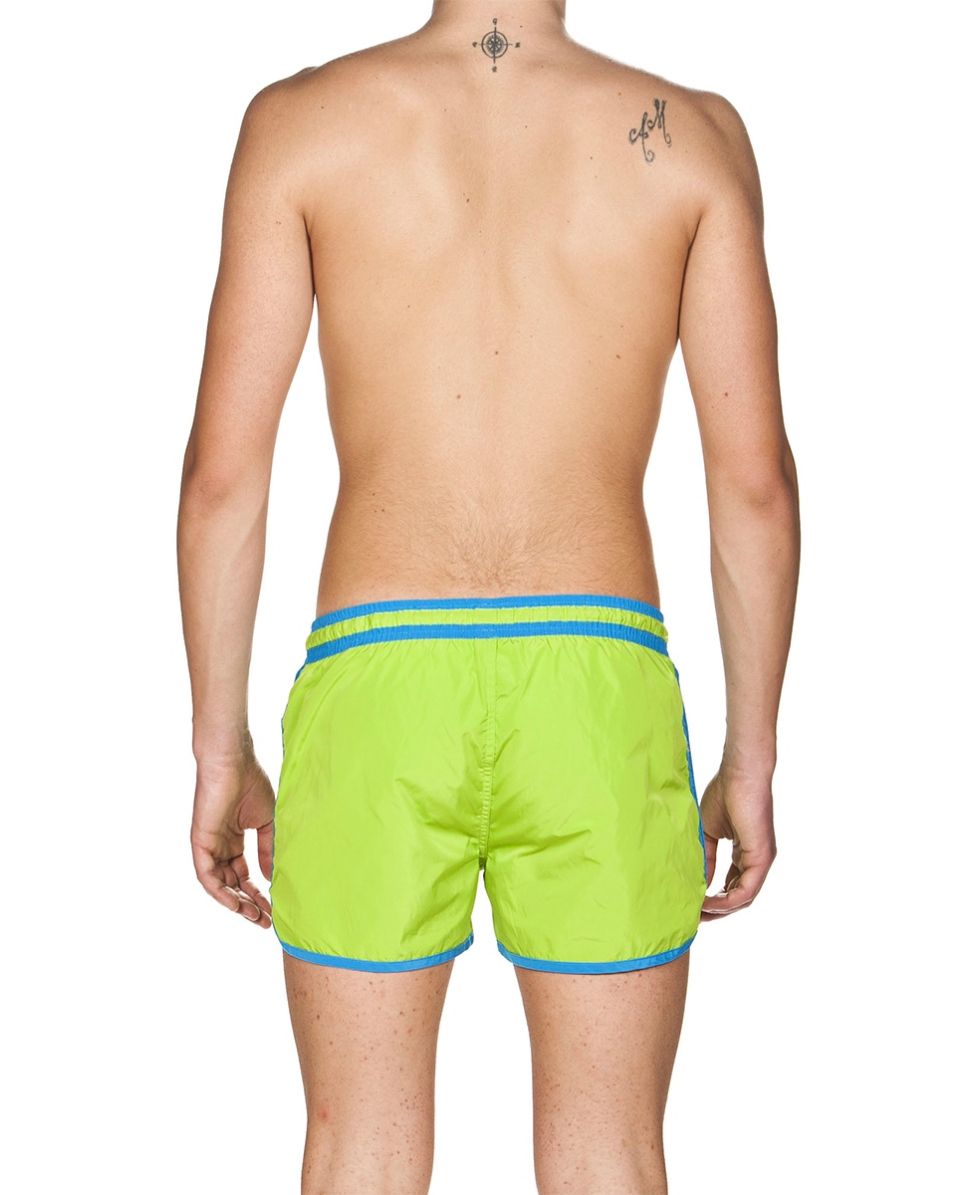 ARENA - COSTUME SHORT - FUNDAMENTALS BORDERS - 4051967 - LEAF/TURQUOISE