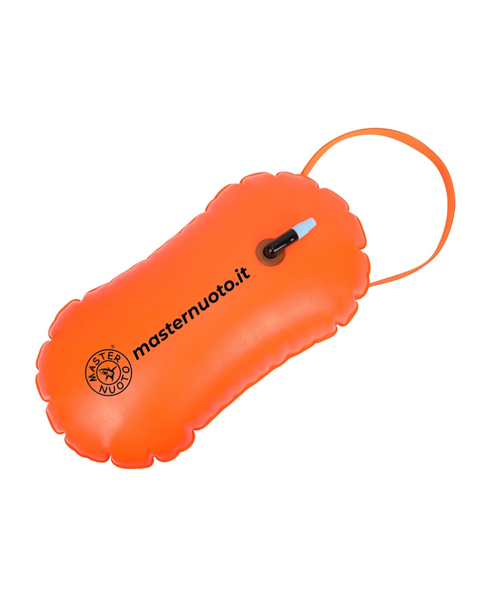 MASTER NUOTO - BOA DA NUOTO GONFIABILE - 10L - SWIM BUOY - ORANGE