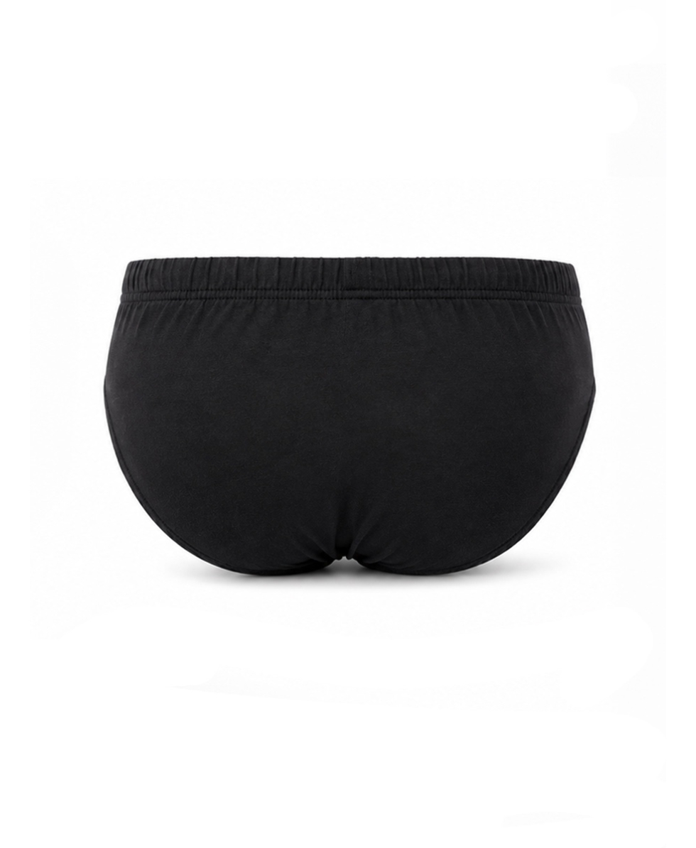 BEAR - COSTUME SLIP - P1 J 1009-3461-900 BLACK - NERO - TIDE BRIEF - 100% COTONE