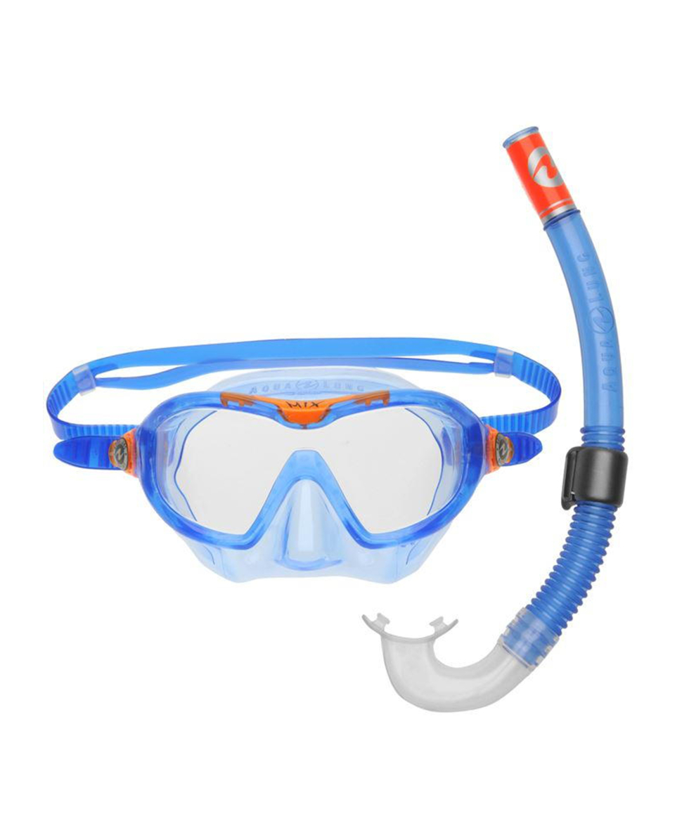 AQUALUNG - MASCHERA+TUBO JUNIOR - COMBO MIX - 181.810 - BLUE