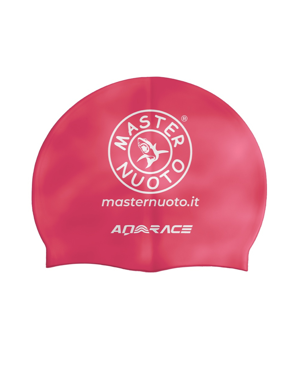 AQUARAPID - CUFFIA SILICONE "MASTER NUOTO" - FUCHSIA