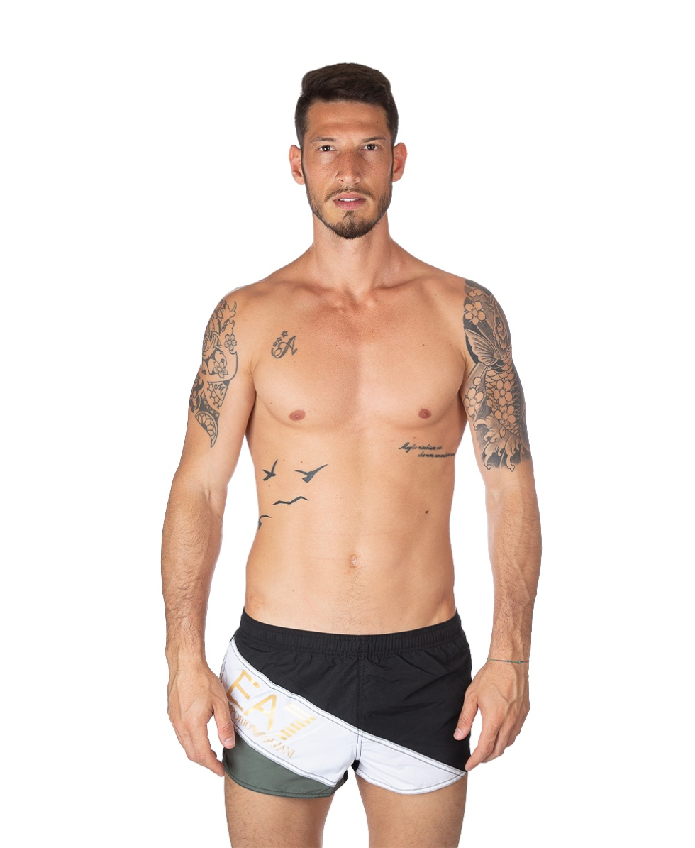 EMPORIO ARMANI - COSTUME SHORT - CBLOCK - 902008 8P735 00020 - BLACK