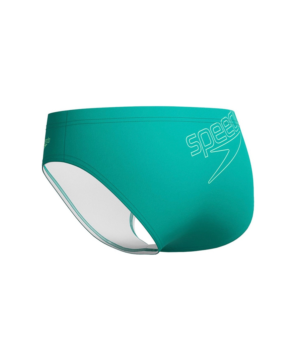 SPEEDO - COSTUME SLIP JUNIOR - 6.5 CM LOGO BRIEF - 00314916569 - TURQUOISE GEM