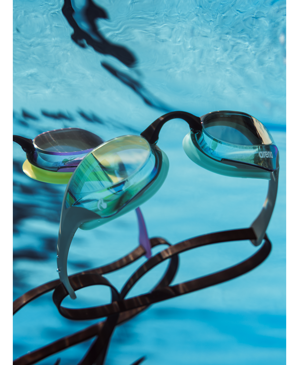 ARENA - OCCHIALINO COBRA ULTRA SWIPE MIRROR - 002507180 - AQUA/SAGE/PEACOCK