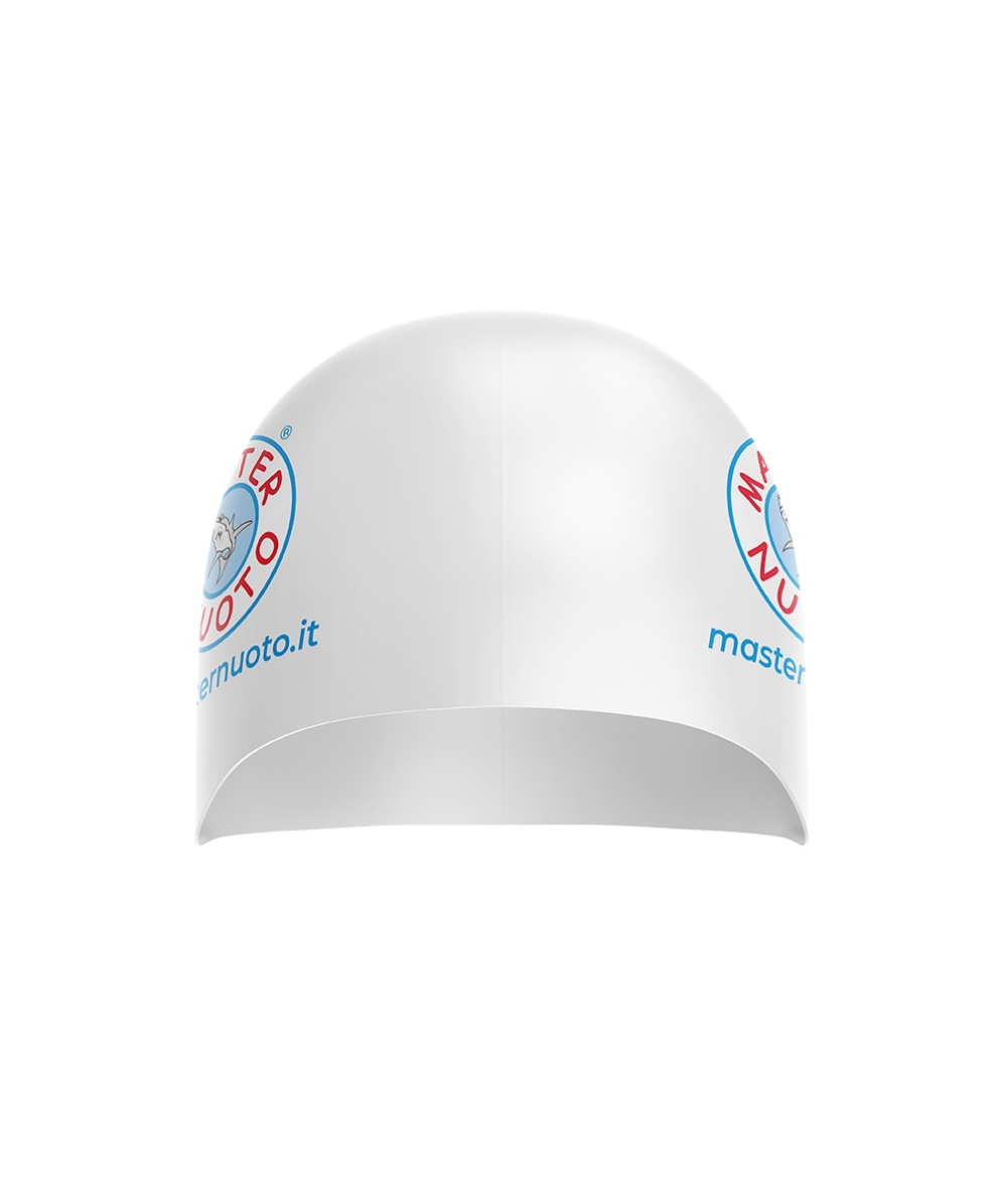 MASTER NUOTO - CUFFIA IN SILICONE PREMIUM - MN0999 - WHITE