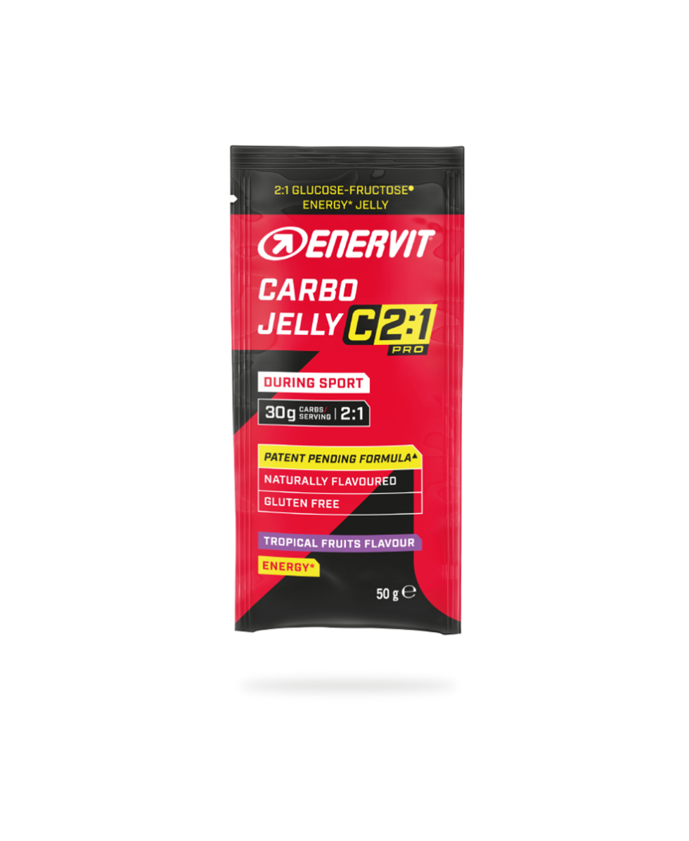 ENERVIT - CARBO JELLY C2:1 PRO - 50G - 90528 - TROPICAL FRUITS - A