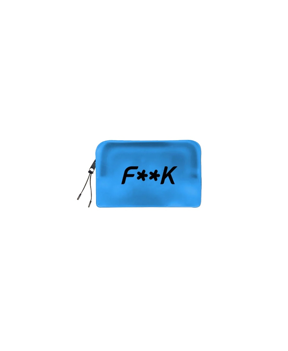 F**K - POCHETTE - 17x11cm - W01AU97-TQ - TURQUOISE