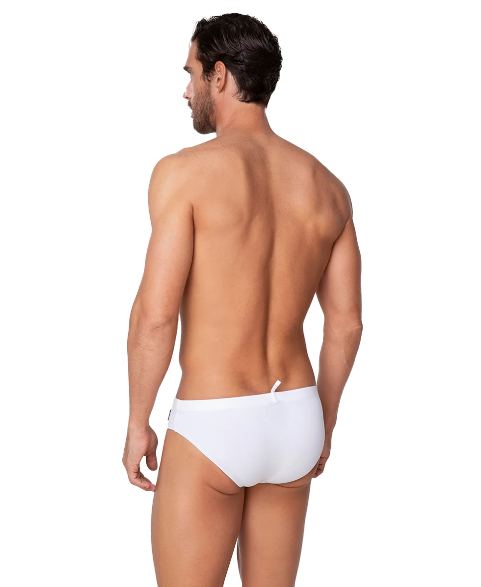 F**K - COSTUME SLIP/BRIEF PRINTED - FK24-2010WH - WHITE