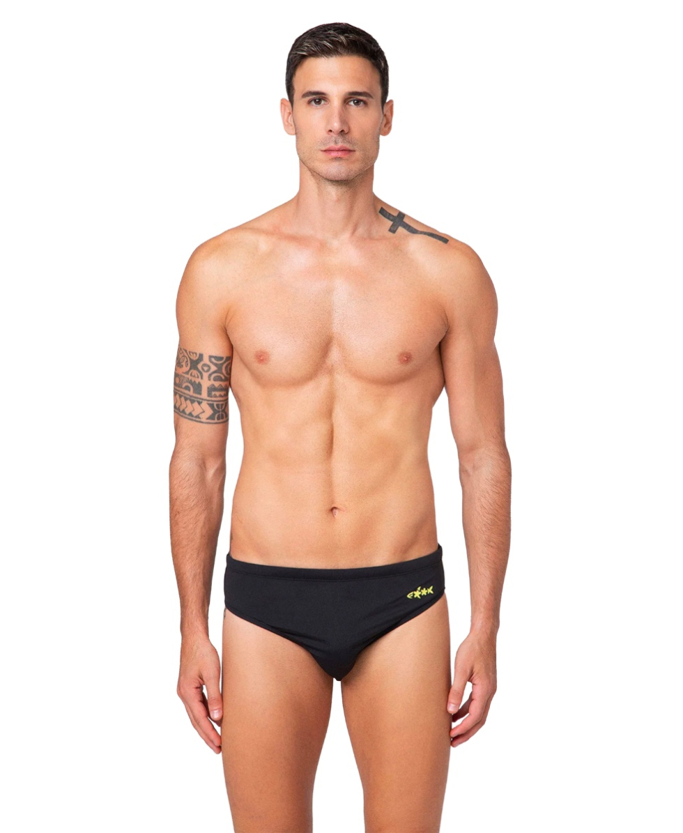 F**K - COSTUME SLIP/BRIEF - FK25-M01SU20-BK - BLACK