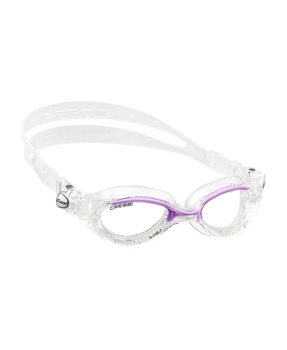 CRESSI - OCCHIALINO - FLASH WOMAN - DE203041 - CLEAR/LILAC, CLEAR LENSES