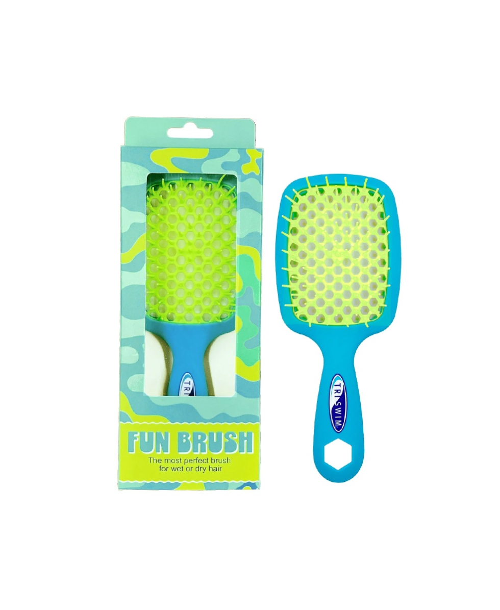 TRISWIM - SPAZZOLA DISTRICANTE E MASSAGGIANTE - FUN BRUSH FOR WET OR DRY HAIR