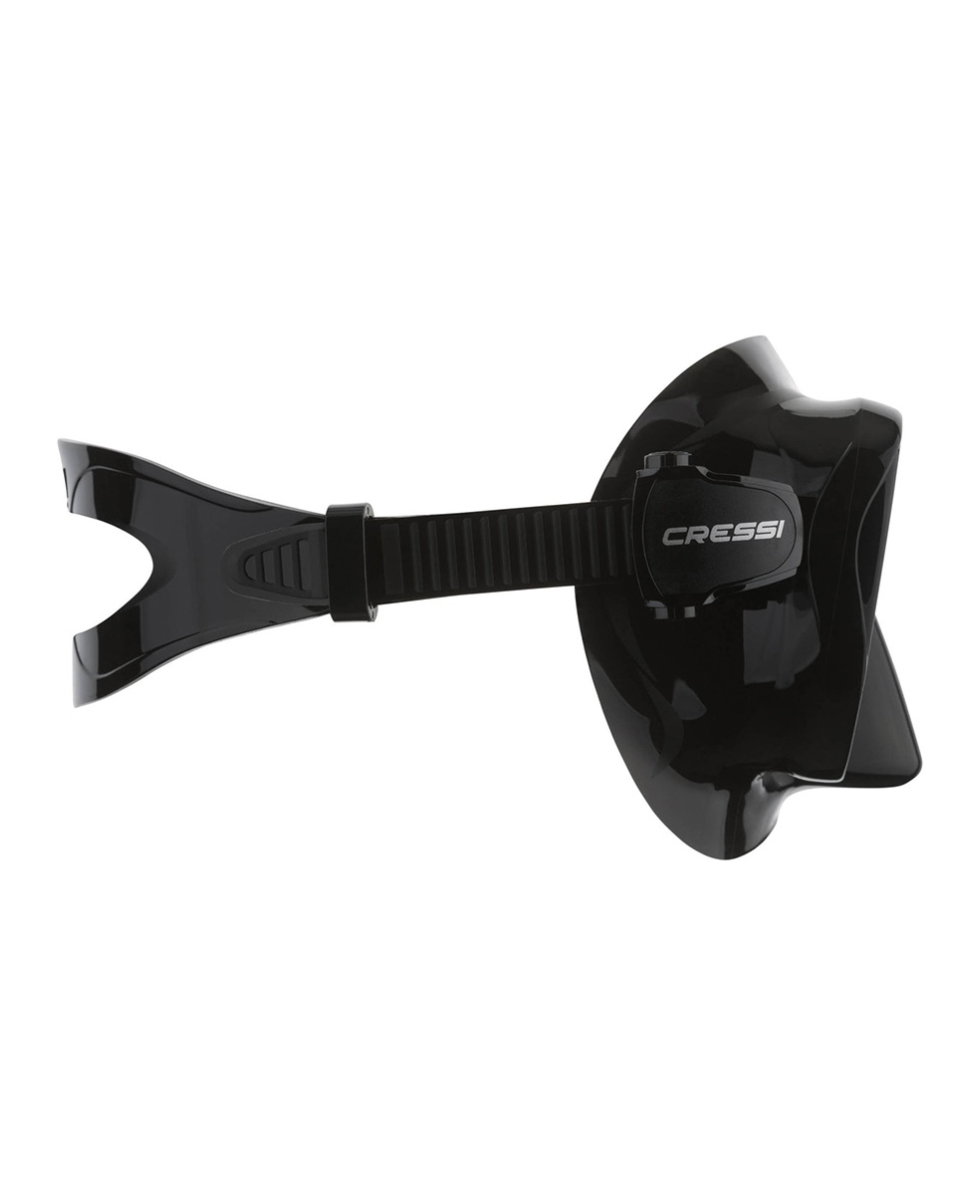 CRESSI - MASCHERA FRAMELESS DA SNORKELING - F1 - ZDN282150 - BLACK/CLEAR