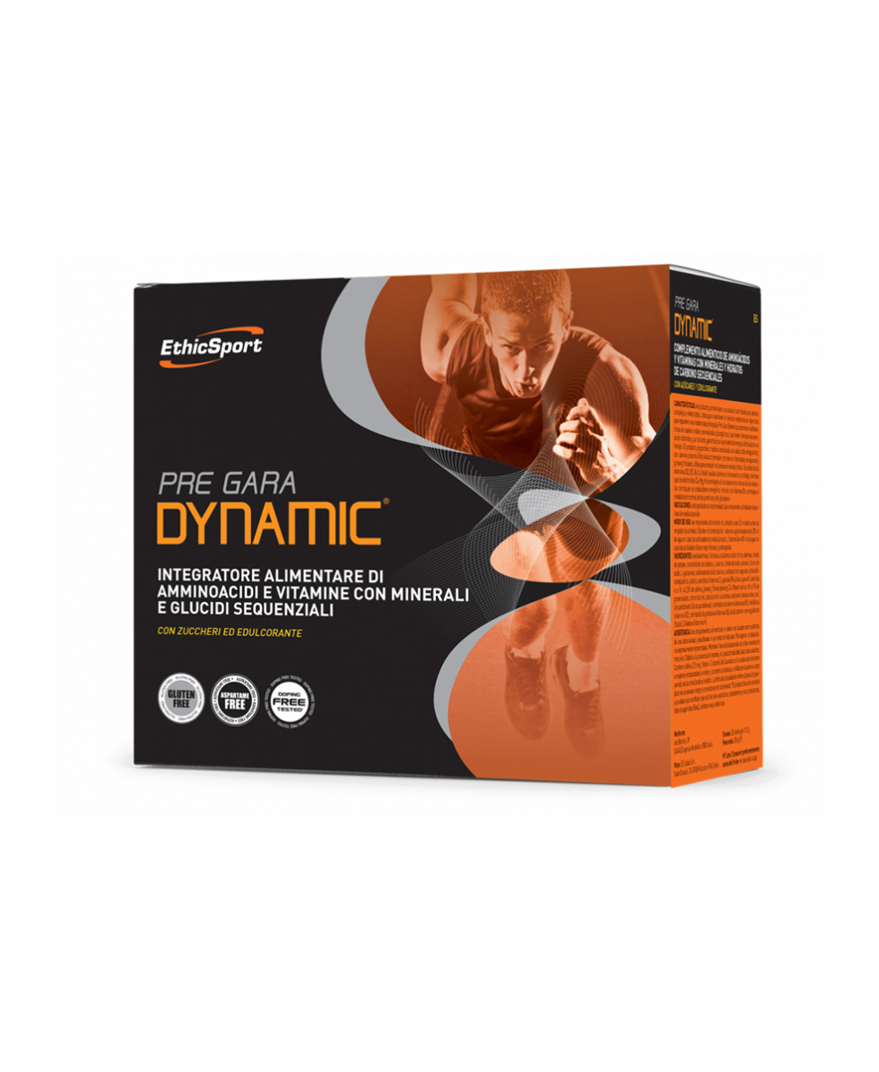 ETHIC SPORT - PRE GARA DYNAMIC - 20 BUSTE DA 15,3G