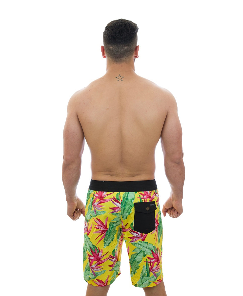 REEF - COSTUME BERMUDA - BOARDSHORT BATHOMETER - 00A387YEL - YELLOW