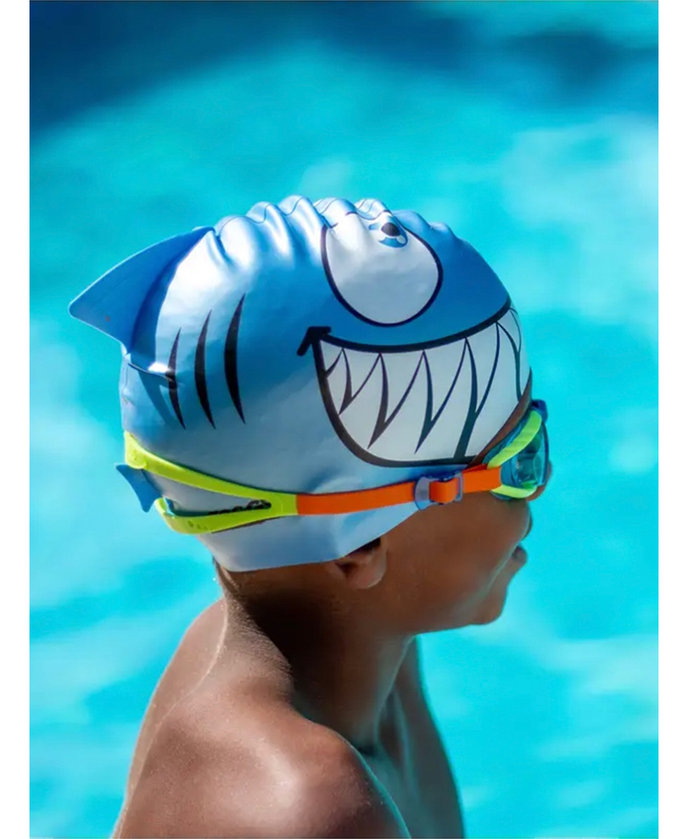 ZOGGS - CUFFIA SILICONE JUNIOR - CHARACTER JAWS - 465050 - BLUE
