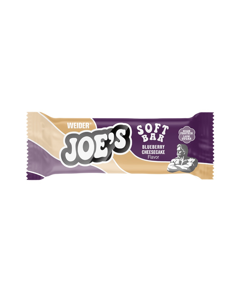 WEIDER - BARRETTA - JOE'S SOFT BAR - 50g - BLUEBERRY CHEESECAKE