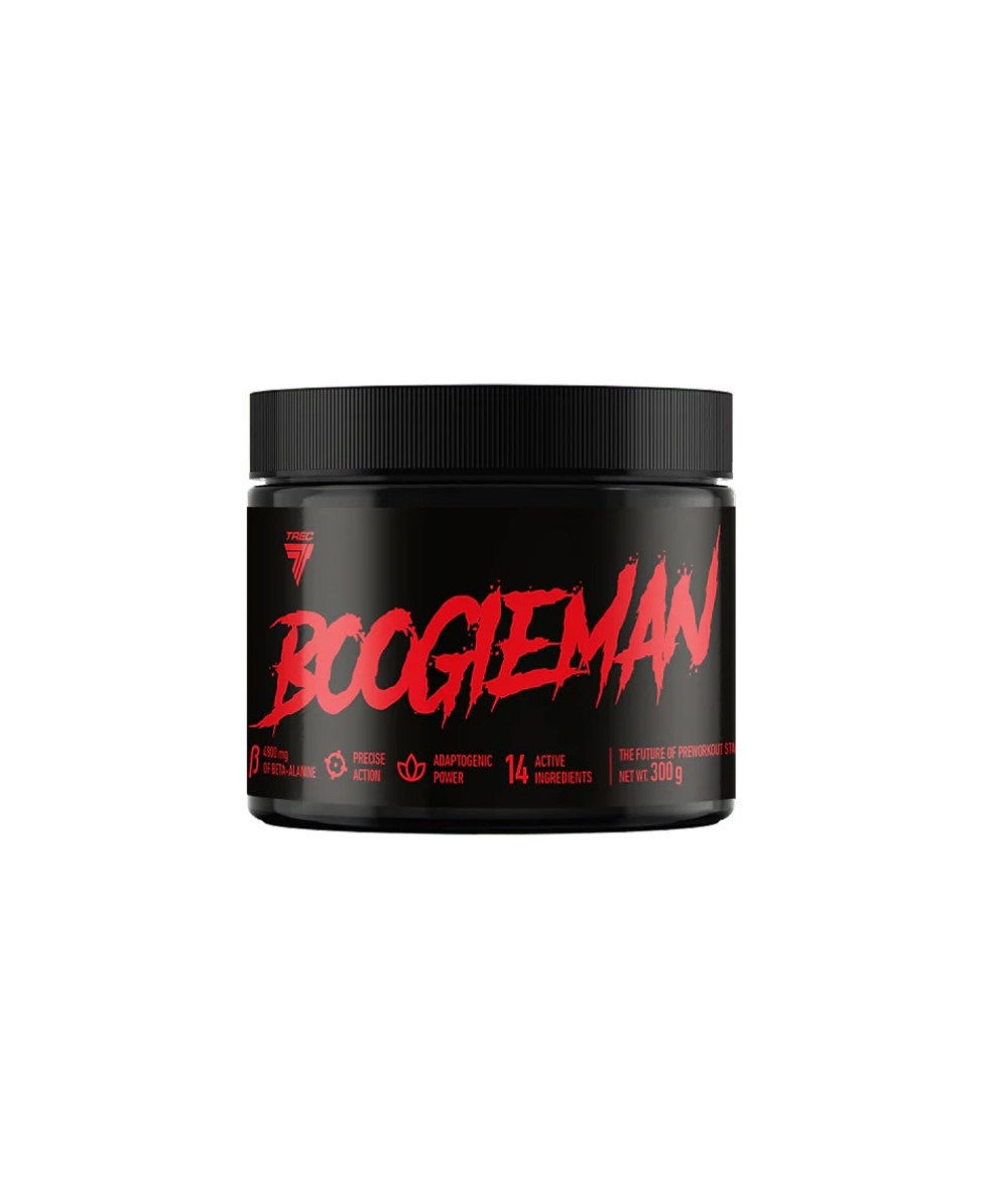 TREC NUTRITION - BOOGIEMAN POWDER - PRE WORKOUT ESTREMO - 300G - BUBBLE GUM