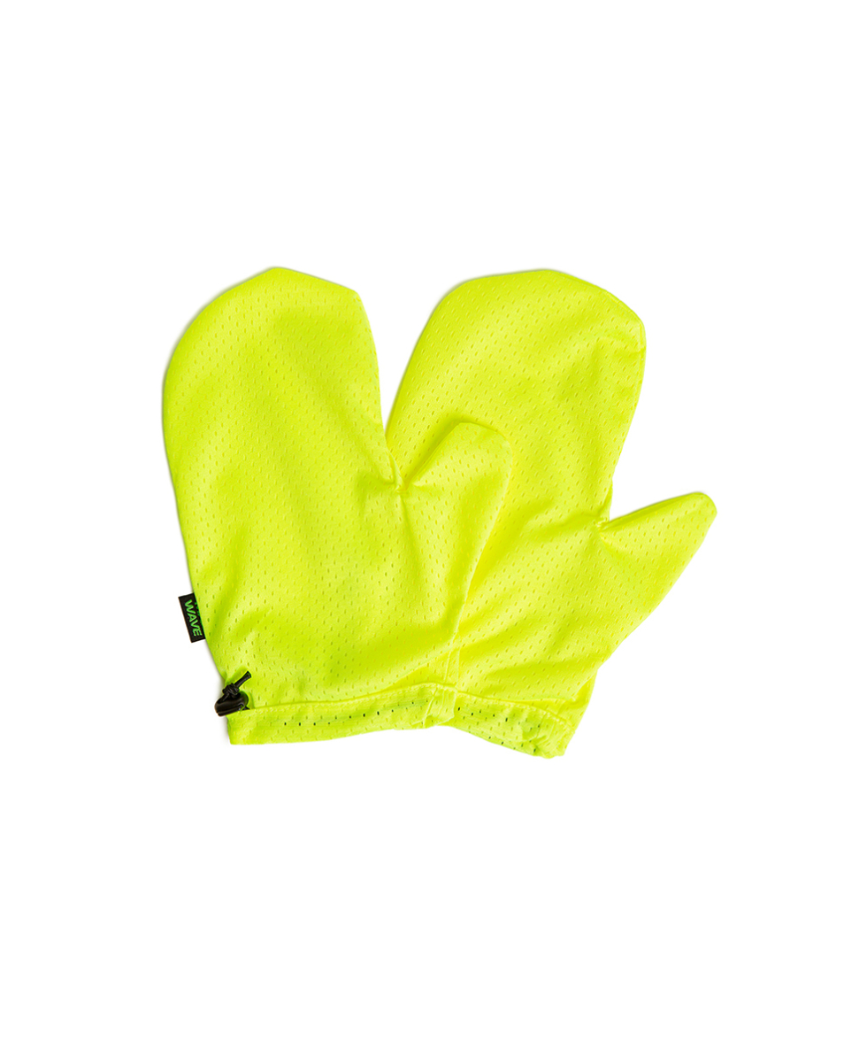 MAD WAVE - GUANTI PER NUOTO FRENATO - DRAG GLOVES - M077403010W - YELLOW