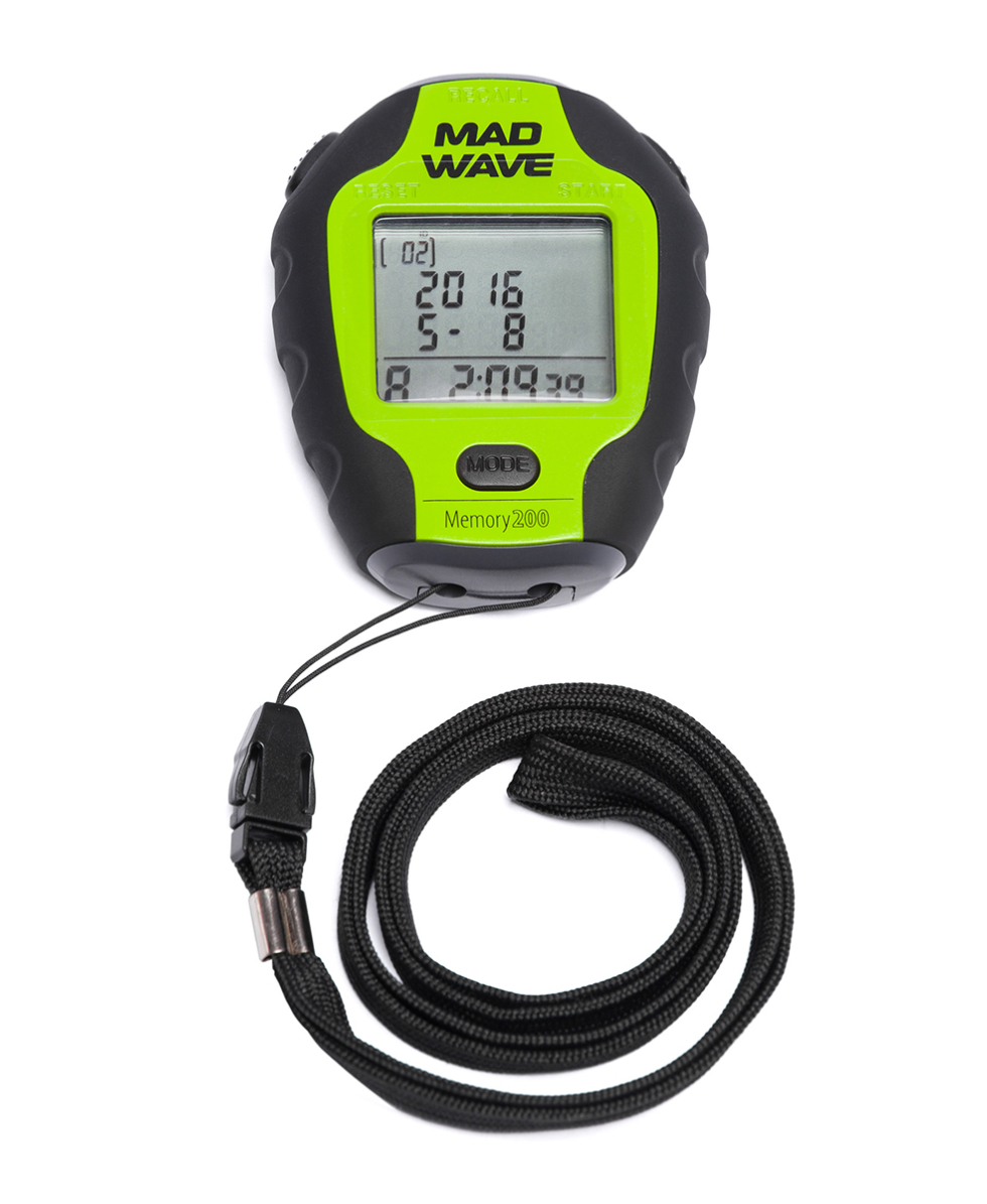 MAD WAVE - STOPWATCH SW-200 MEMORY - M140902010W - GREEN