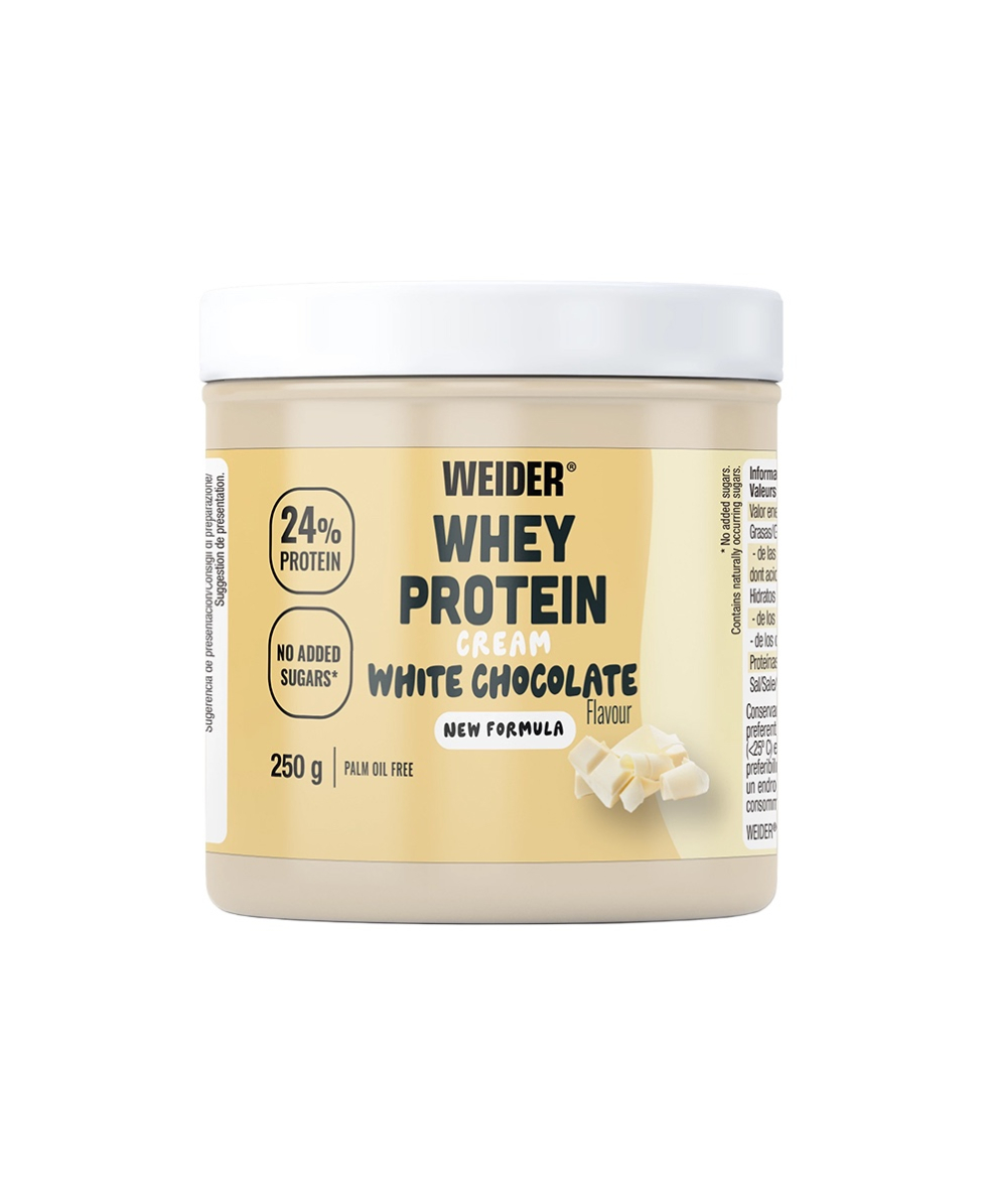 WEIDER - CREMA PROTEICA - WHEY PROTEIN CREAM - 250g - WHITE CHOCO
