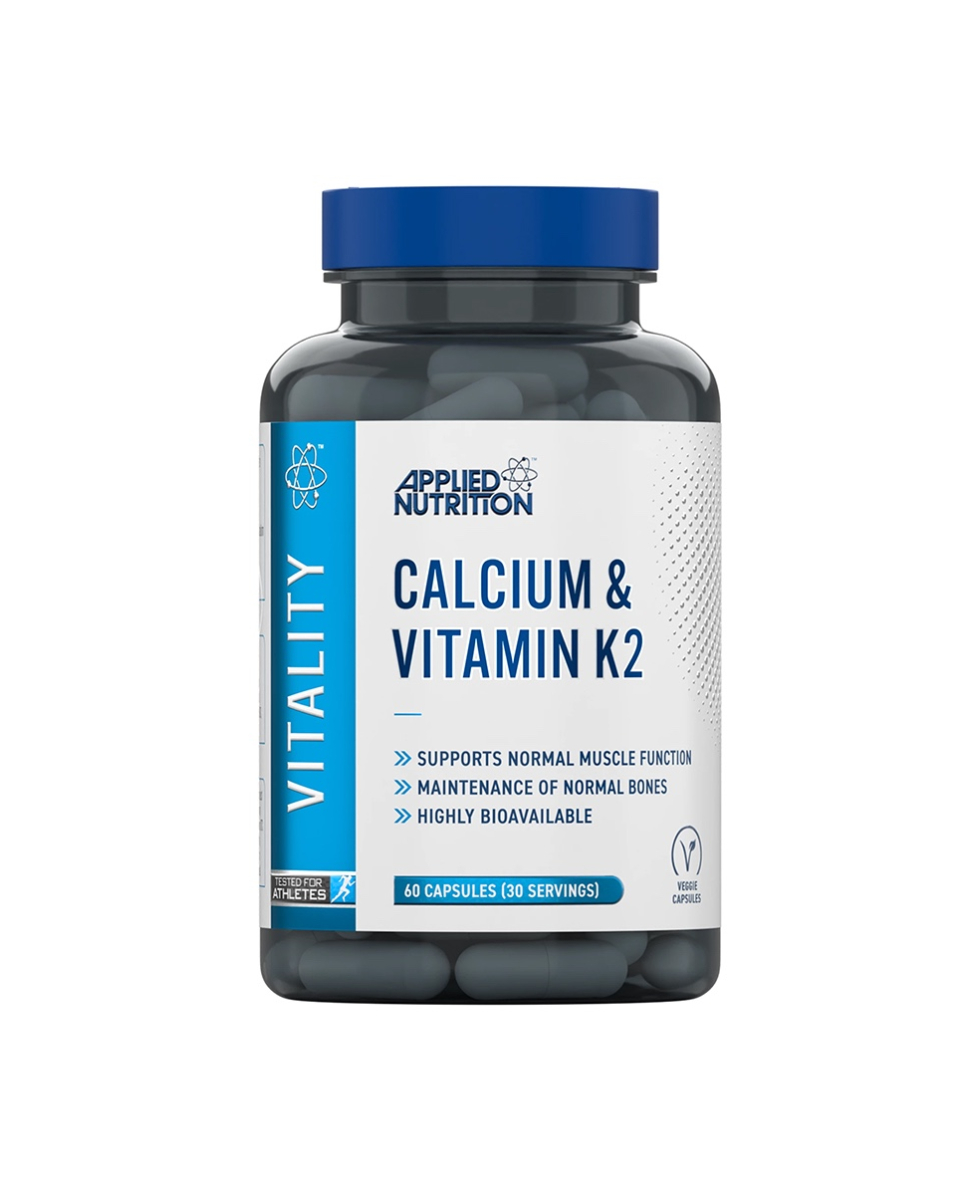 APPLIED NUTRITION - CALCIUM &  VITAMIN K2 - 60 CPS
