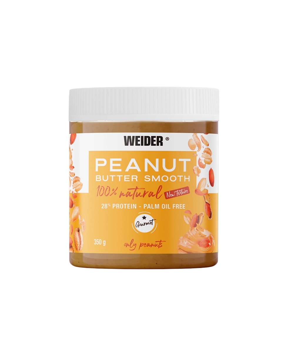WEIDER - BURRO D'ARACHIDI - PEANUTS BUTTER SMOOTH - 350g