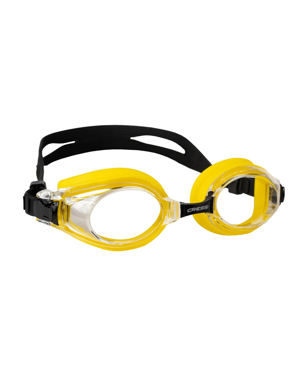 CRESSI - OCCHIALINO - NUOTO 3.0 - ZDE241050 - YELLOW/BLACK, CLEAR LENSES