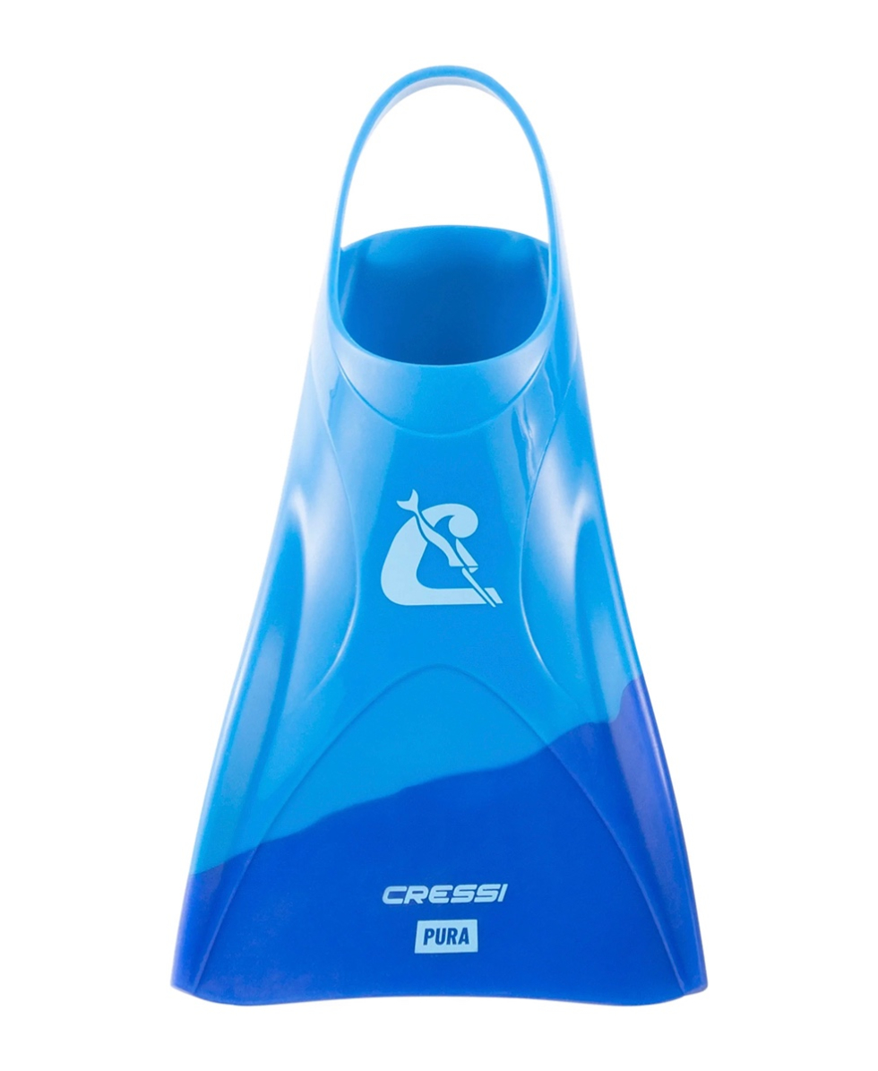 CRESSI - PINNE CORTE NUOTO SILICONE - PURA FINS - XCA602035 - BLUE