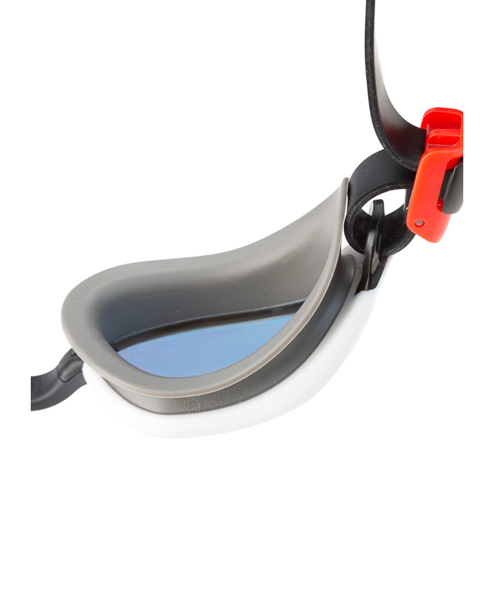 AQUARAPID - OCCHIALINO RUSH - WHITE/BLACK, GOLD LENS