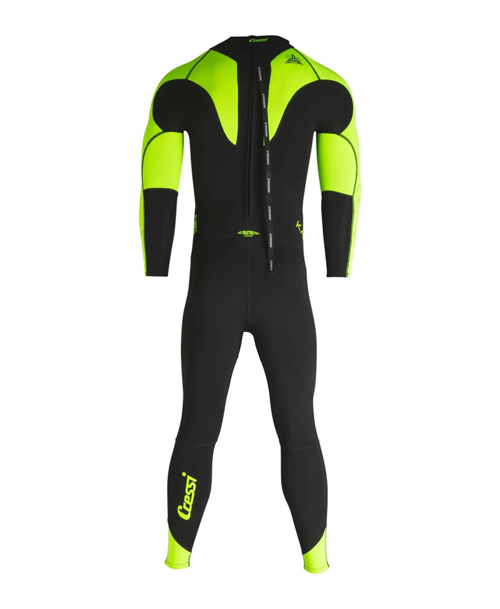 CRESSI - MUTA UOMO - KARUA - 3+2mm - DG002901 - BLACK/GREEN