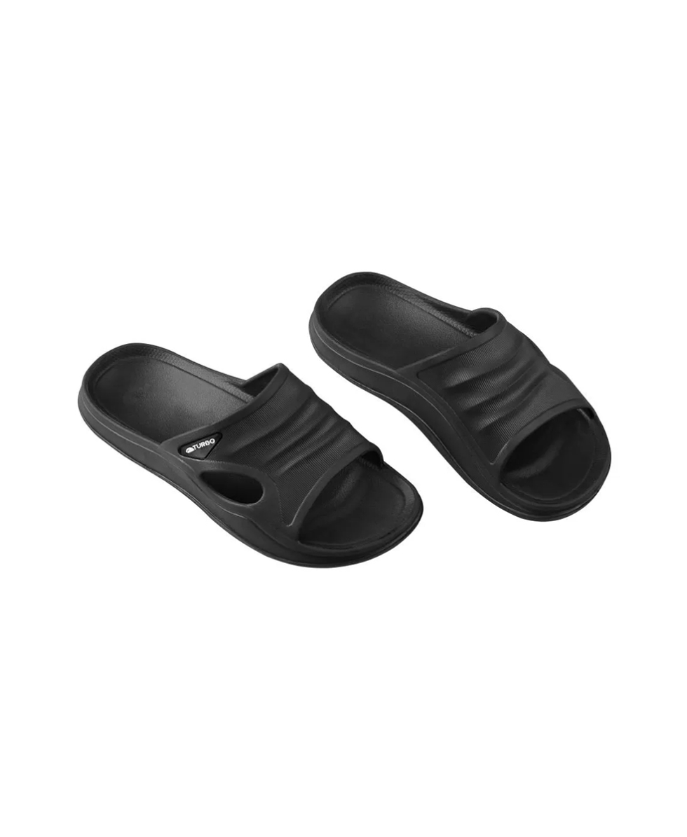 TURBO - CIABATTE SLIDERS - 96513/0009 - BLACK