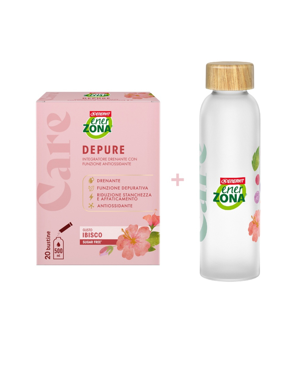 ENERZONA - CARE DEPURE - 20 BUSTINE DA 6g - HIBISCUS