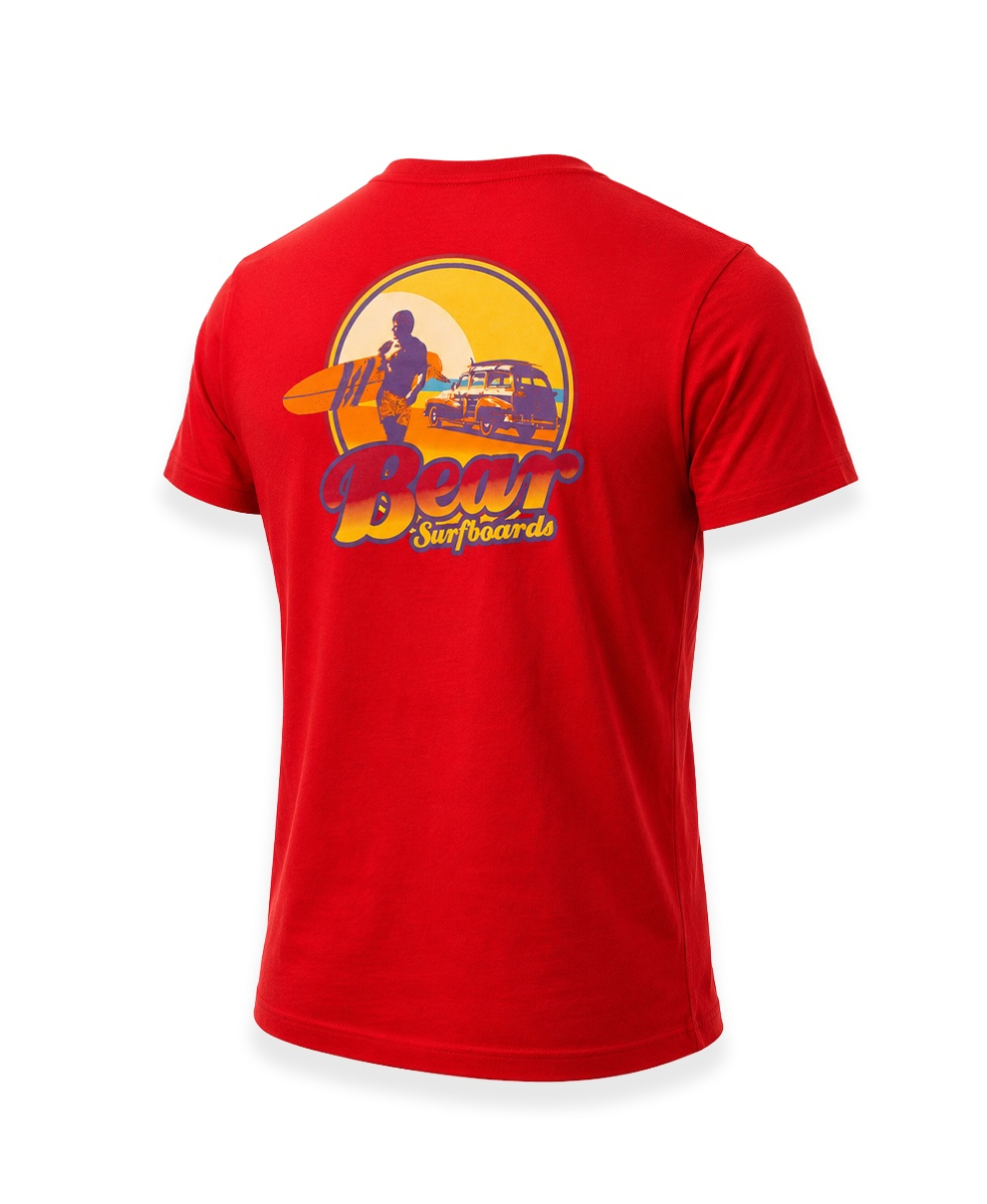 BEAR - T-SHIRT M/C - PHT010-316 - RED/ROSSO