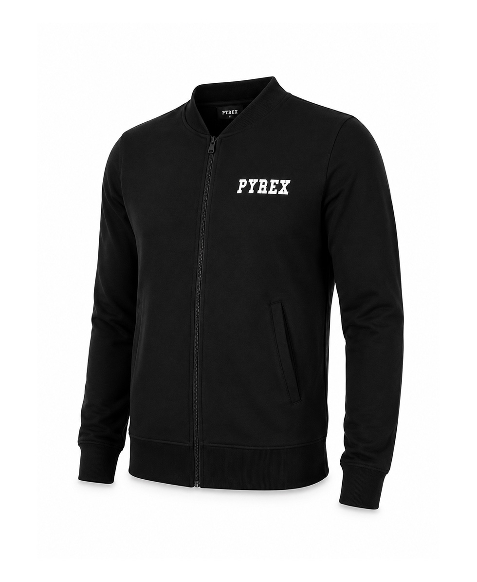 PYREX - GIACCA BOMBER UOMO FULL ZIP - 19IPB40351 - BLACK