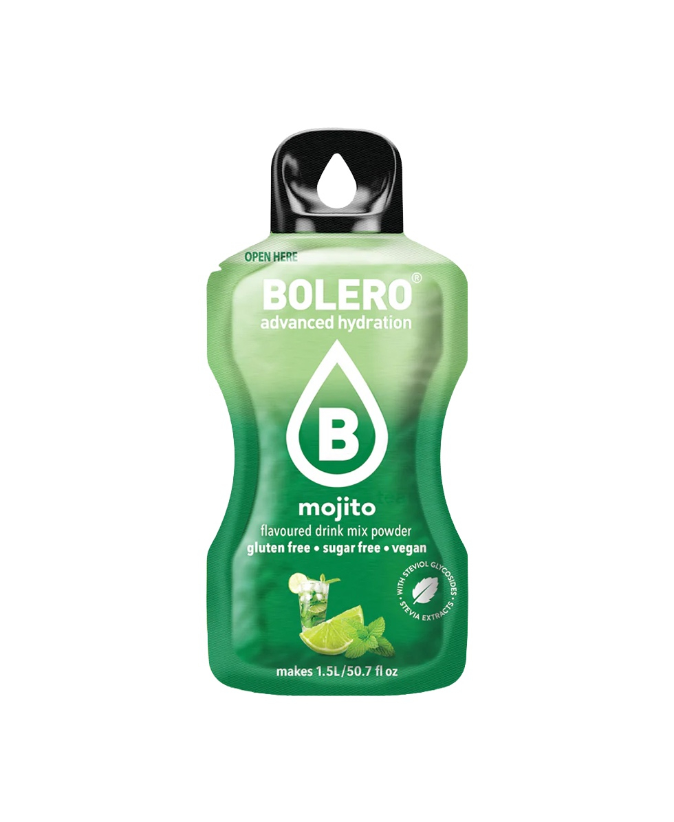 BOLERO - BEVANDA SPORTIVA - STICK MONODOSE - 9g - MOJITO